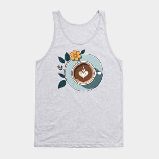 Cozy up with Books & Coffee Tank Top